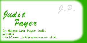 judit payer business card